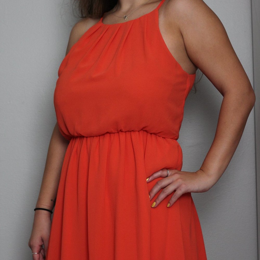 Orange Dress